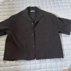 URBAN COLLECTION 半袖シャツ ダークグレー Lサイズ