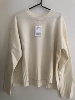 【新品タグ付】ルクールブラン アイボリー セーター 38