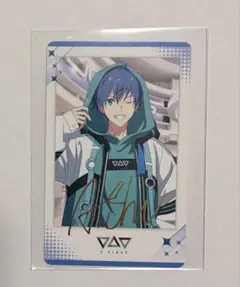 ジョイポリス SideM トレカ カード チェキ 箔押し サイン 天峰秀