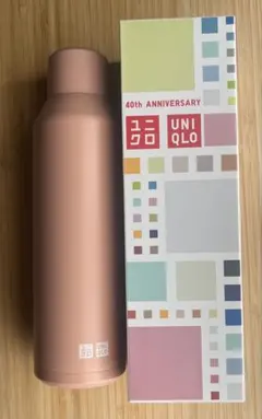 UNIQLO 40th ANNIVERSARY 魔法瓶　サーモンピンク