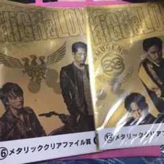 HIGH ＆ LOW メタリッククリアファイル