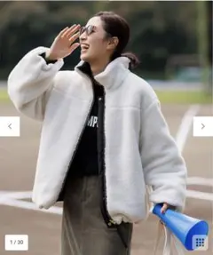 UNFILO×TAION リバーシブルボアジャケット