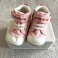 【ミキハウス/ホットビスケッツ】ベビースニーカ 13.0cm ピンク