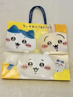 ちいかわ　東京ばな奈　紙袋&ハチワレステッカーセット