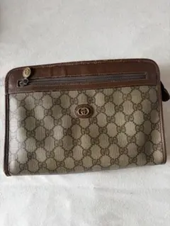 GUCCI オールドグッチ セカンドバッグ クラッチバッグ GGスプリーム