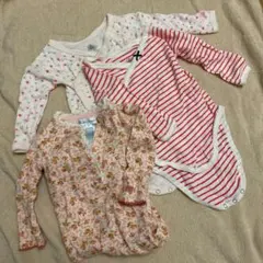 ラルフローレン足付きロンパース&プチバトー 下着　6m