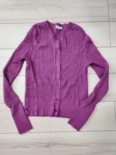 PLST　 プラステ　ケーブルカーディガンS