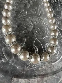 最終価格⭐️パールロングネックレス大粒　柔らかいピンク　パーティー