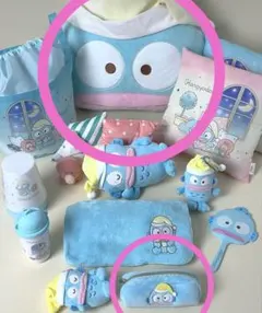 ！発送3/8以降！ハンギョドンくじセット売り①スピーカークッション　⑦ペンポーチ