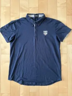 PEARLY GATES ポロシャツ ゴルフウェア サイズ7 ネイビー LL