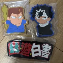 幽遊白書 一番くじ I賞 ラバースタンド 桑原 飛影 ロゴ