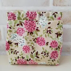 ハンドメイド♡バネ口ポーチ　インドラ・ラルセン