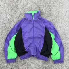 90s エヴァンゲリオン 初号機　ナイロンジャケット　vintage nike