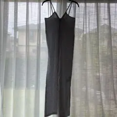 WWGグレー キャミワンピース Mサイズ