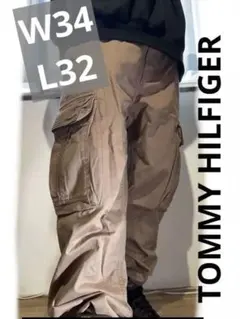 TOMMY HILFIGER カーゴパンツラスト一点レア早い者勝ち　最終値下げのサムネイル