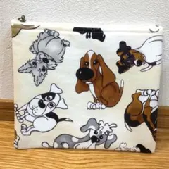ハンドメイド　ポーチ　ロラライハリス