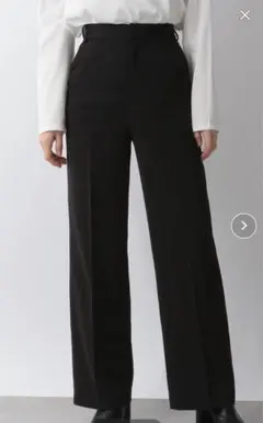 LOWRYSFARM センタープレスパンツハイウエストゴム