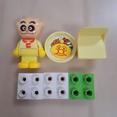アンパンマン　ワールドブロックラボ　クリームパンダセット　ドール　人形　食玩