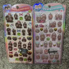 正規品！もんちっち　うるちゅるシール