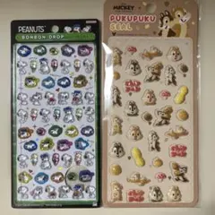 スヌーピー & チップとデール シールセット