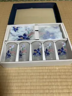 閉店バーゲン【香蘭社 】帰去来シリーズ未使用箱付き角大皿小皿セット