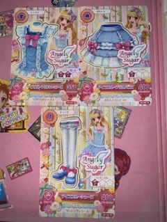 アイスブルーフリルコーデ アイカツカード 星宮いちご