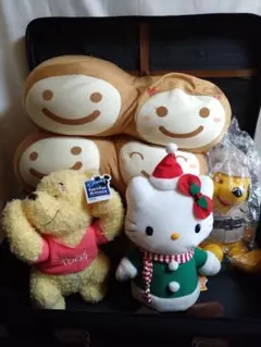 ぬいぐるみセットスーツケース付き