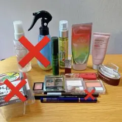 ユーズドコスメ　13点セット イニスフリー　リップ　アイシャドウ　チーク