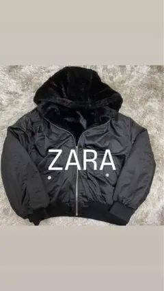 2026年最新】zara フェイクファーフーデッドの人気アイテム - メルカリ