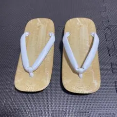 値下げしました！合成素材 草履 ベージュ フリーサイズ