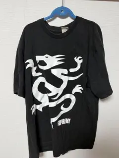 Supreme ドラゴン刺繍Tシャツ ブラックS - メルカリ
