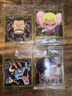 ワンピース　ウエハース 4枚セット