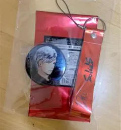 ツキプロ Solids 村瀬大 缶バッジ ストラップ ROCKOOL