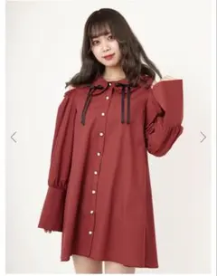 Ank Rouge シャツワンピース