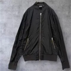 【アルマーニエクスチェンジ】ナイロンジャケット　ジャンパー　ブラック　S