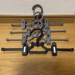 ✨ボトムス用ハンガー 4本セット クリップ式のサムネイル