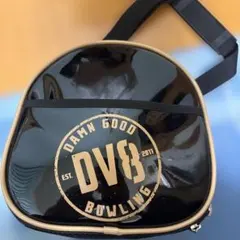 DV8 ボウリング用バッグ 1個用 ブラック ※ボーリングボールは含みません。