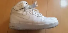 ナイキ エアフォース1 ミッド ホワイト 07