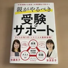 親がやるべき受験サポート
