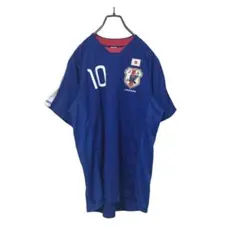 【稀少】JFA 2009日本代表サッカーゲームシャツ　NAKAMURA 10 S