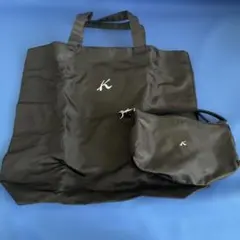 Kitamura エコバッグ 黒のサムネイル