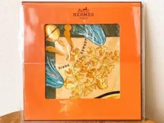 HERMES カレ 90 《エスプリの旅立ち》 スカーフ シルク - メルカリ