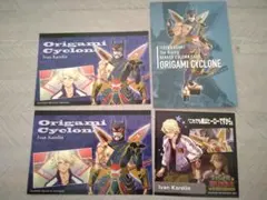 TIGER & BUNNY　イワン　折り紙サイクロン　ポストカード　シール　他