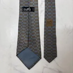 260324 エルメス　ネクタイ　メンズ　ヴィンテージ　汚れあり.※値下げ不可.