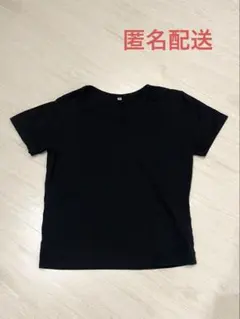 黒 半袖Tシャツ ラウンドネックのサムネイル