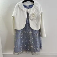 花柄刺繍フォーマルドレス 110cm