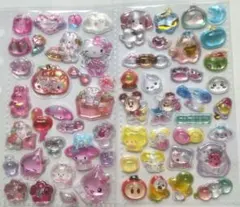 シール　おすそ分け -35 立体シールセット カラフル