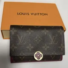 ルイヴィトン モノグラム フロール コンパクト 二つ折り財布