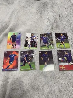 日本代表サッカー選手トレーディングカード8枚セット