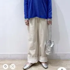 studio CLIP デニムライクパンツ　Ｌサイズ